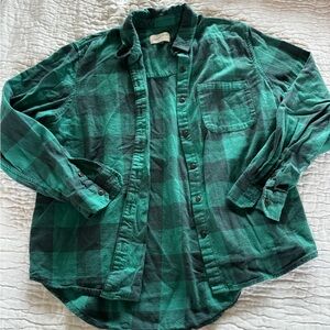 Women’s Universal Threads Flannel Shirt Sz Med